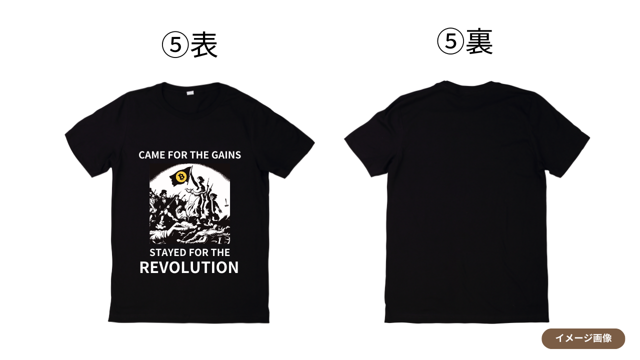 REVOLUTION Tshirt5 Bitcoin