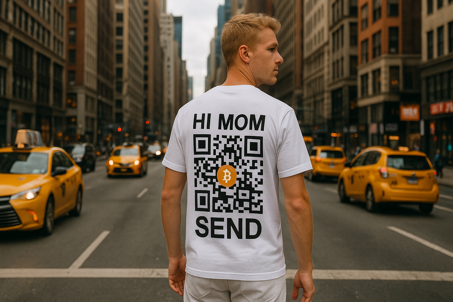 完全受注生産オリジナルビットコインＴシャツ